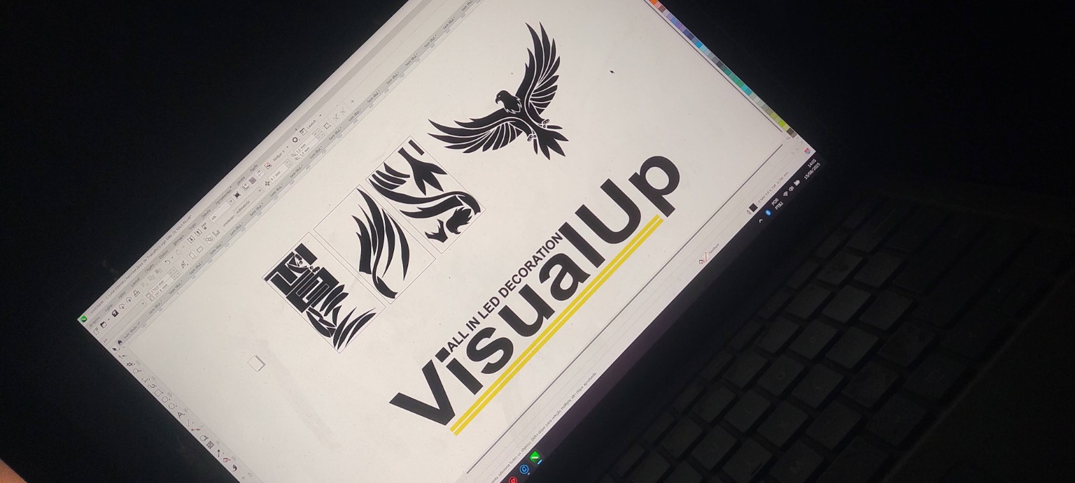 Impressão — projeto VisualUp