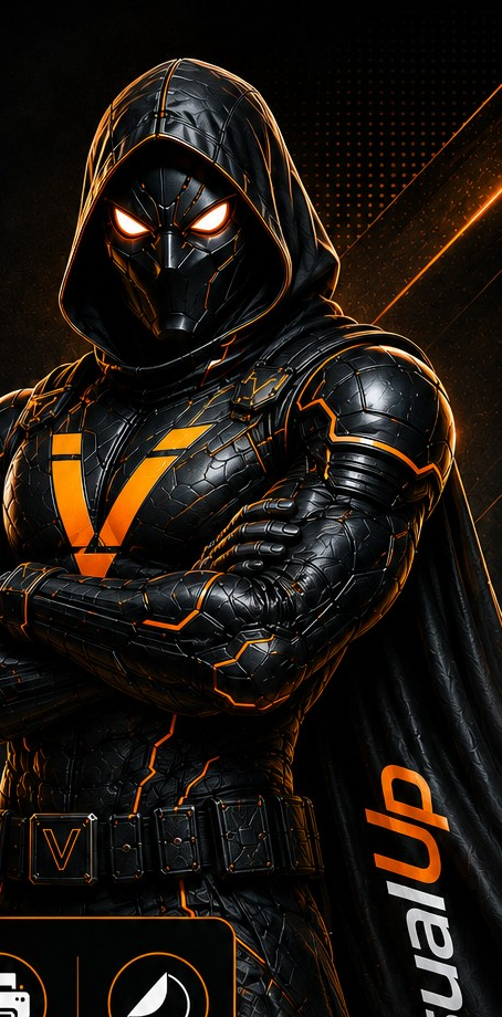 Super Visual — mascote da VisualUp